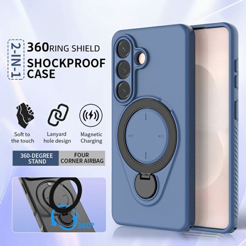 Tok Samsung Galaxy S26 Mágneses Forgó Gyűrűtartó