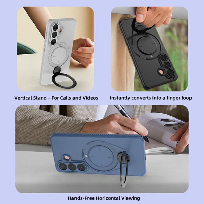 Tok Samsung Galaxy S26 Mágneses Forgó Gyűrűtartó