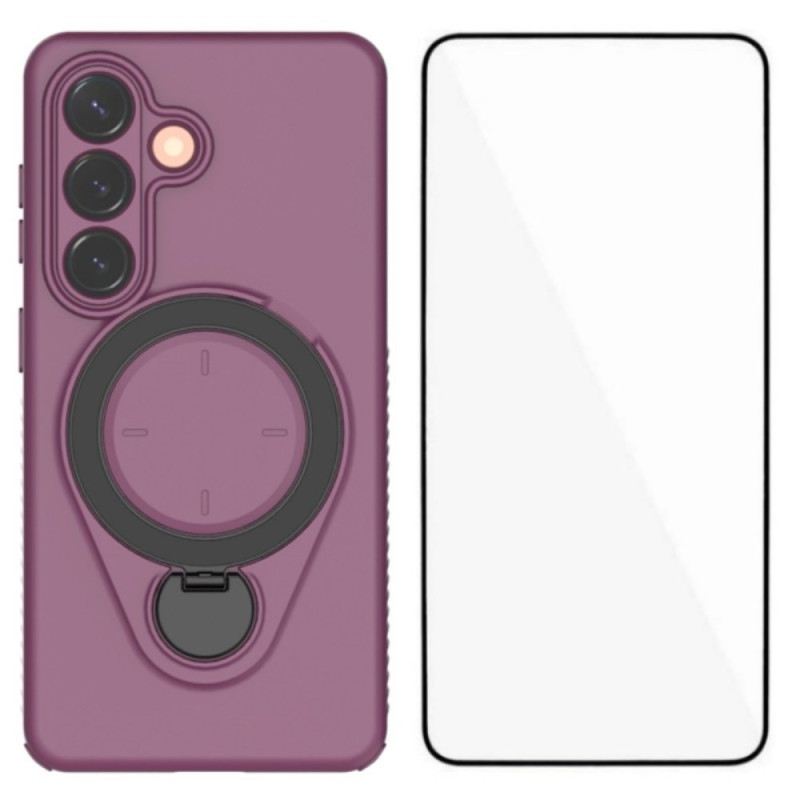 Tok Samsung Galaxy S26 Robusztus Edzett Üveg Képernyővédővel