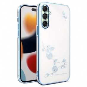 Tok Samsung Galaxy S26 Strasszok És Virágok Kadem