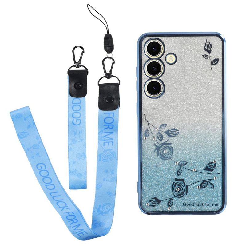 Tok Samsung Galaxy S26 Virágok És Strasszok Kadem Pánttal