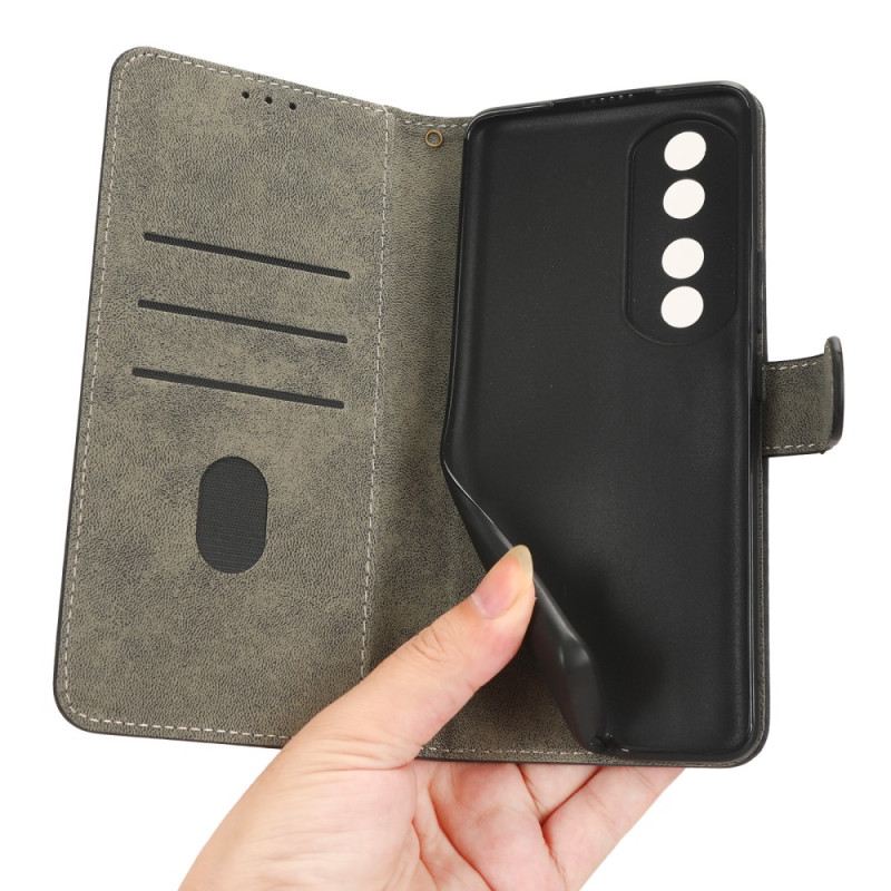 Fliptok / Bőrtok Honor 90 Pro Klasszikus Rfid