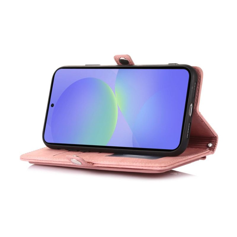 Bőrtok Google Pixel 10 / 10 Pro / 9 / Pro Effect Velúr Pénztárca