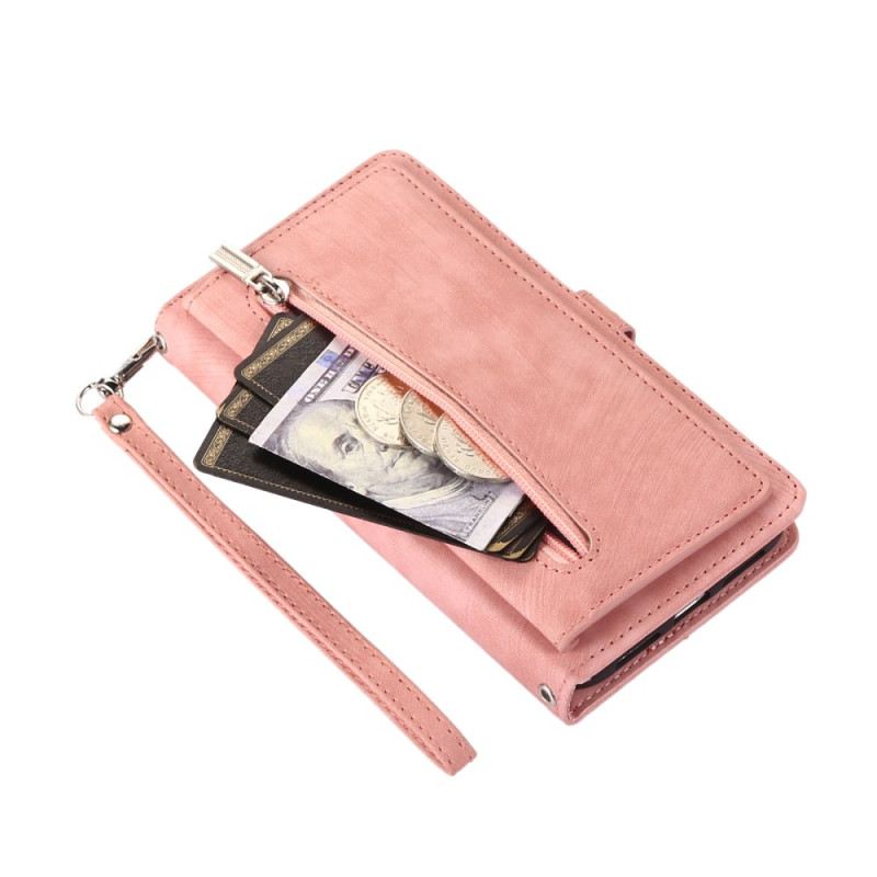 Bőrtok Google Pixel 10 / 10 Pro / 9 / Pro Effect Velúr Pénztárca