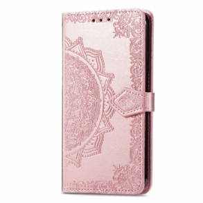 Bőrtok Google Pixel 10 / 10 Pro Barokk Mandala Pánt