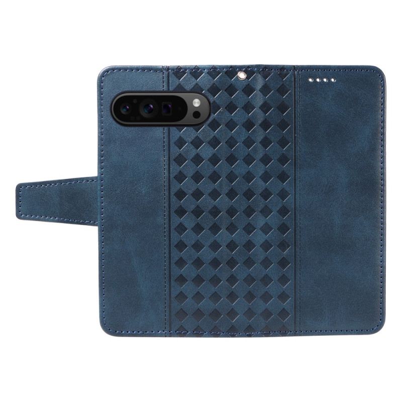 Bőrtok Google Pixel 10 / 10 Pro Gyémánt Szegély