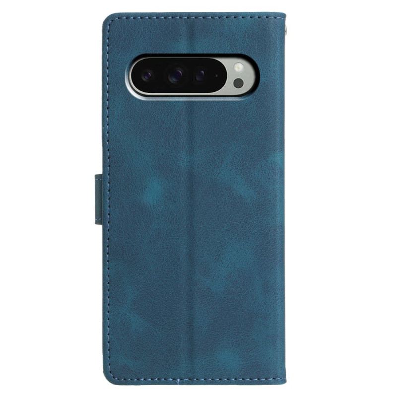 Bőrtok Google Pixel 10 / 10 Pro Háromszög Minta