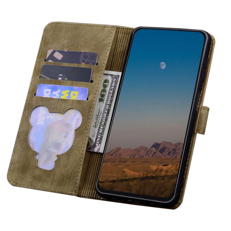 Bőrtok Google Pixel 10 / 10 Pro Macskajelenet