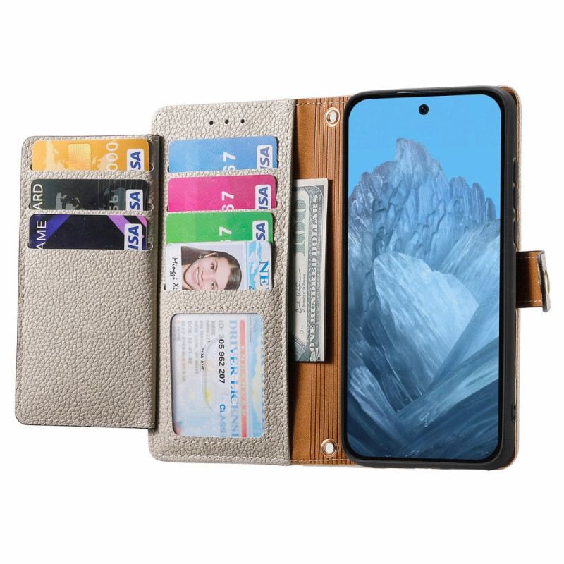 Bőrtok Google Pixel 10 / 10 Pro Szívmintás Rfid-blokkoló