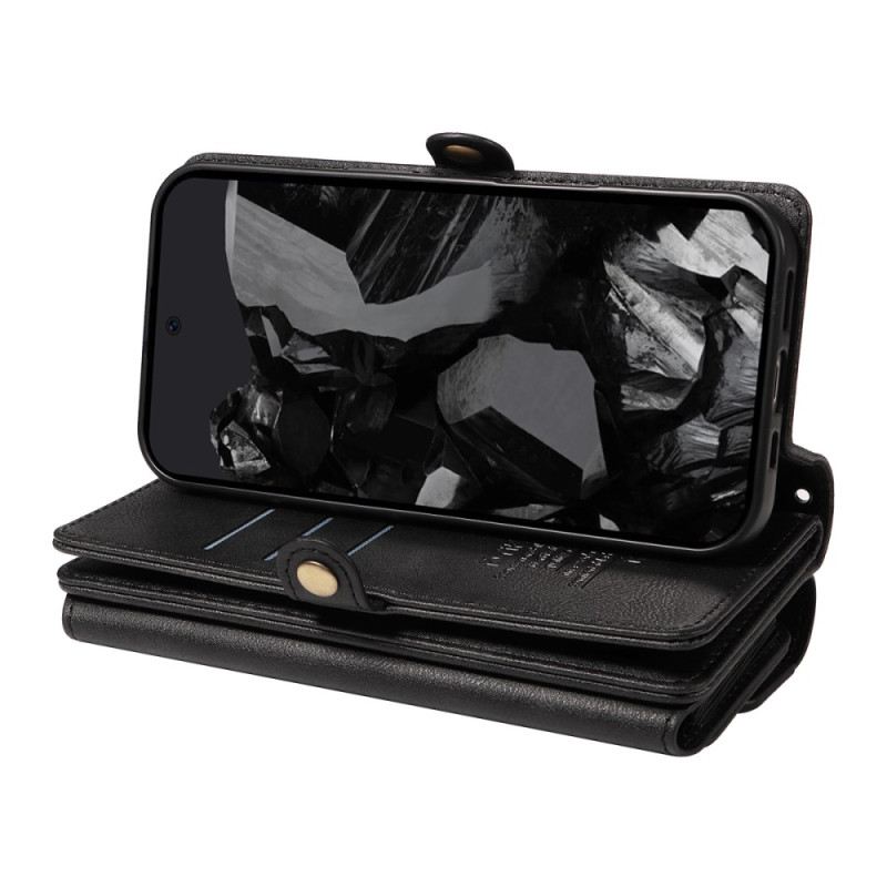 Bőrtok Google Pixel 10 / 10 Pro Vállpántos Pénztárca