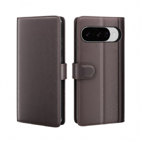 Bőrtok Google Pixel 10 / 10 Pro Valódi Bőr