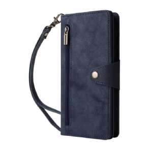 Bőrtok Google Pixel 10 / 10 Pro Velúrhatású Pénztárca