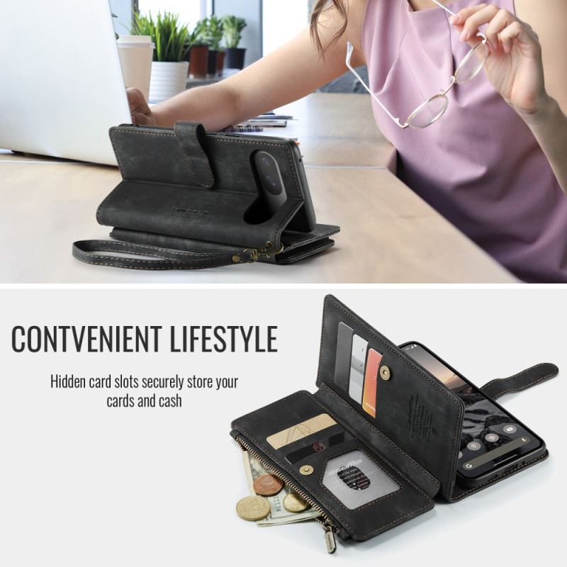 Fliptok Google Pixel 10 / 10 Pro Caseme Pénztárca