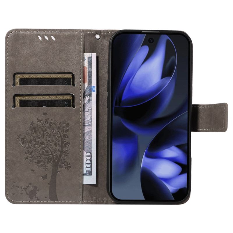 Fliptok Google Pixel 10 / 10 Pro Fa És Macska