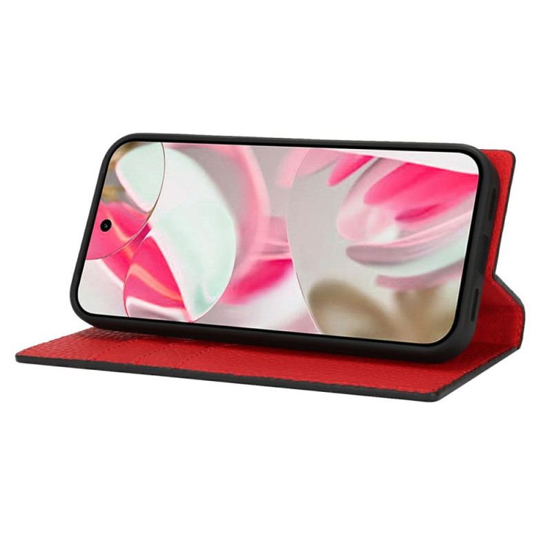 Fliptok Google Pixel 10 / 10 Pro Texturált Bőrszíj