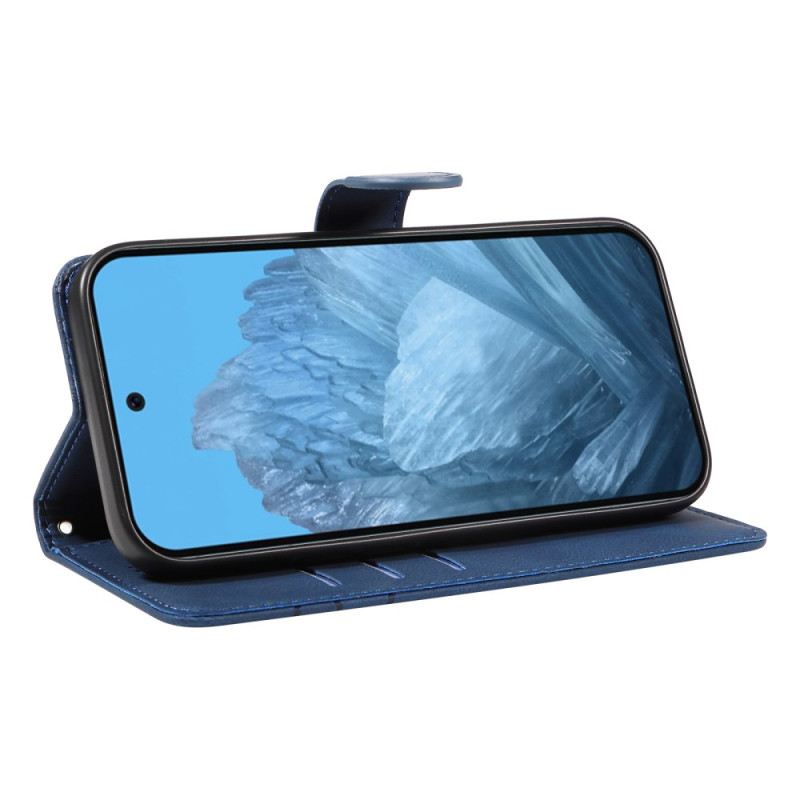 Kinyitható Bőrtok Google Pixel 10 / 10 Pro Hullámos