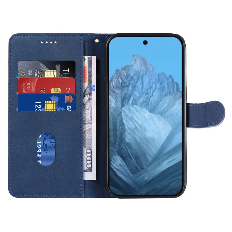 Kinyitható Bőrtok Google Pixel 10 / 10 Pro Hullámos