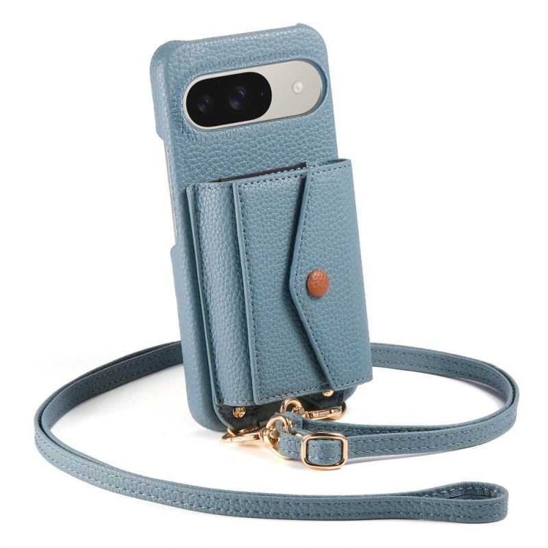 Mobiltelefon Tokok Google Pixel 10 / 10 Pro 9 Tükrös Kártyatartó És Vállpánt