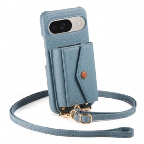 Mobiltelefon Tokok Google Pixel 10 / 10 Pro 9 Tükrös Kártyatartó És Vállpánt