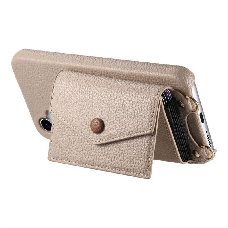 Mobiltelefon Tokok Google Pixel 10 / 10 Pro 9 Tükrös Kártyatartó És Vállpánt