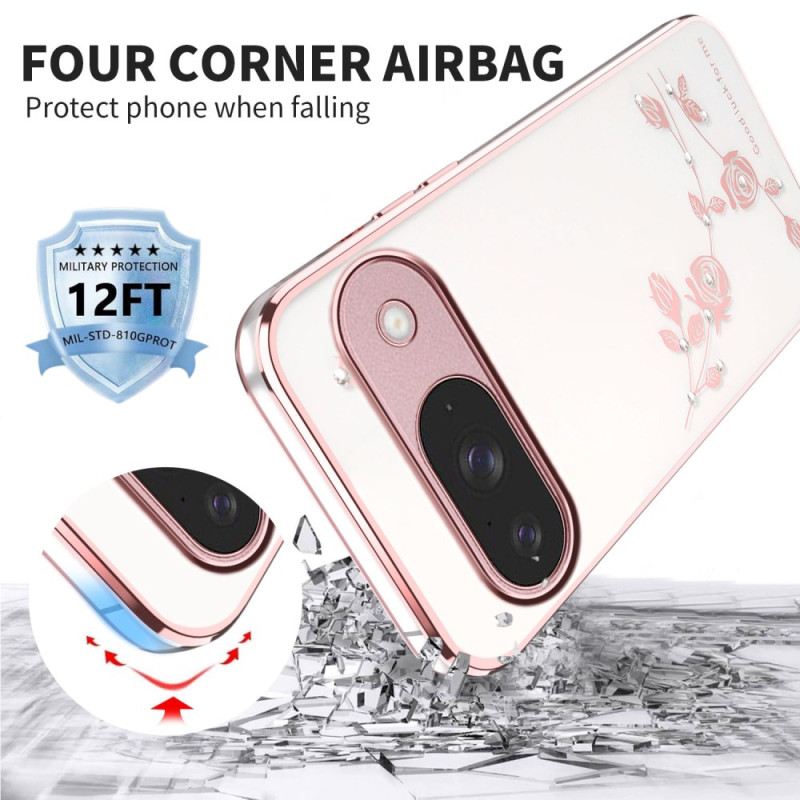 Mobiltelefon Tokok Google Pixel 10 / 10 Pro Kadem Virágok