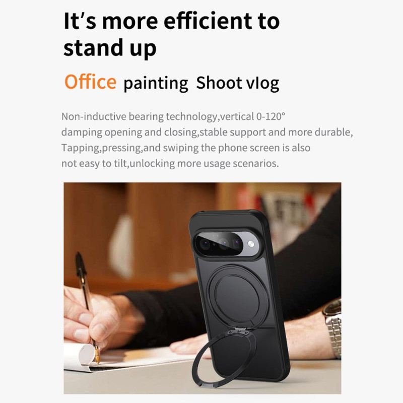 Mobiltelefon Tokok Google Pixel 10 / 10 Pro Magsafe Kompatibilis -ban Forgatható Állvánnyal