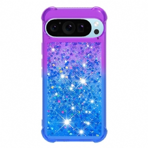 Mobiltelefon Tokok Google Pixel 10 / 10 Pro Színátmenetes Flitterek