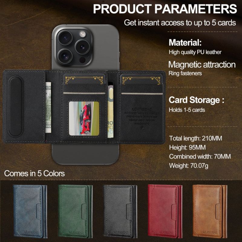 Tok Google Pixel 10 / 10 Pro Lc.imeeke Mágneses Kártya Tartó