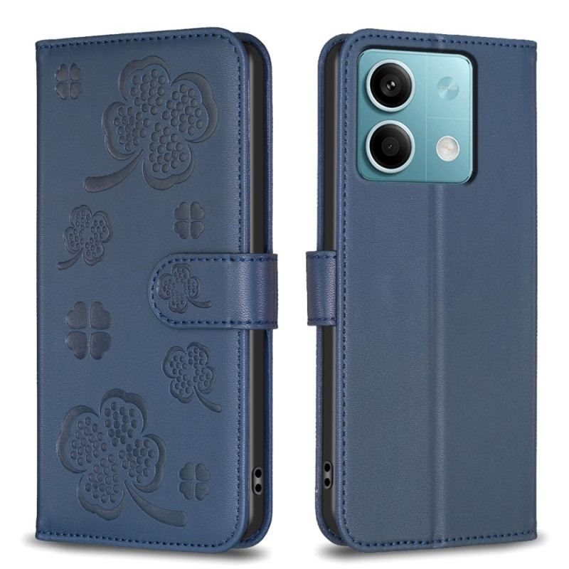 Bőrtok Xiaomi Redmi Note 13 4g Lóhere