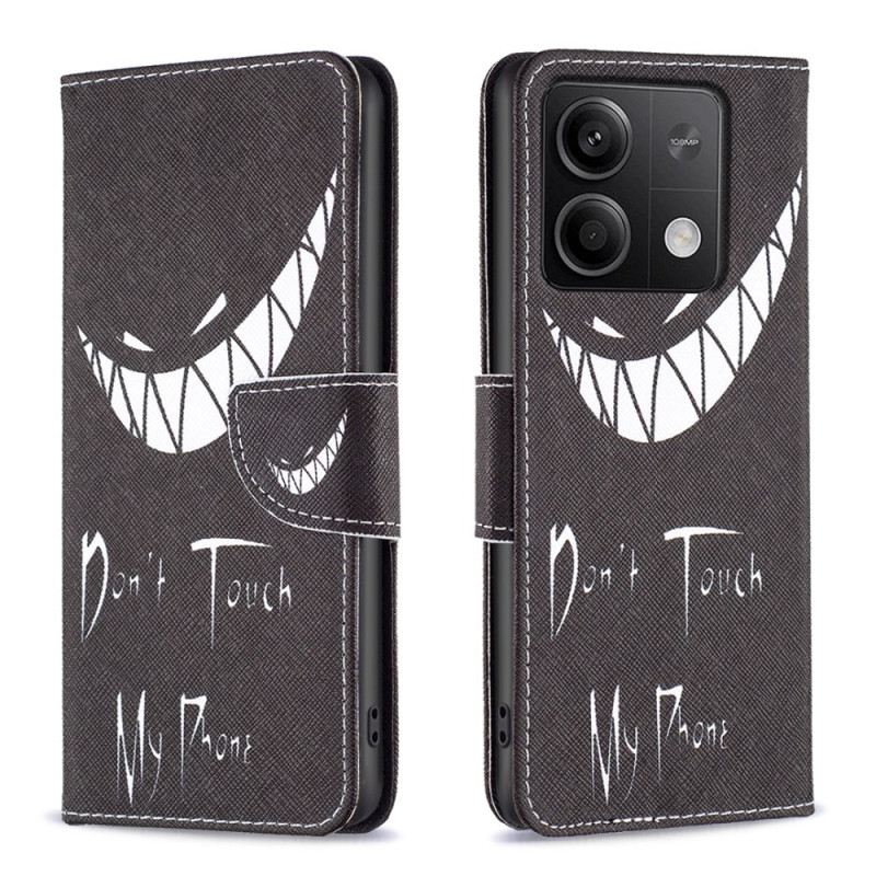Kinyitható Bőrtok Xiaomi Redmi Note 13 4g Gonosz Telefon