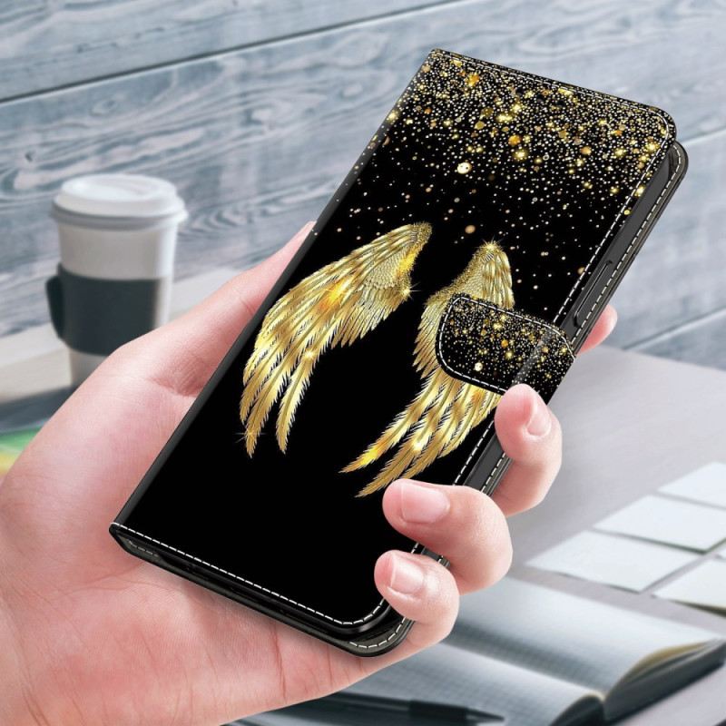 Kinyitható Tokok Xiaomi Redmi Note 13 4g Golden Wings
