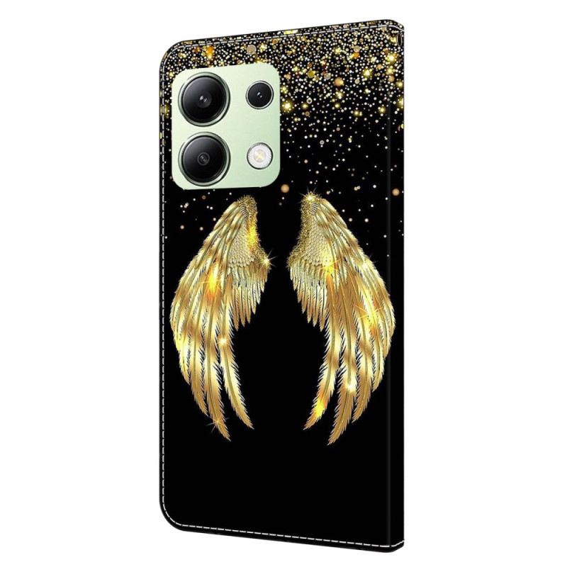 Kinyitható Tokok Xiaomi Redmi Note 13 4g Golden Wings