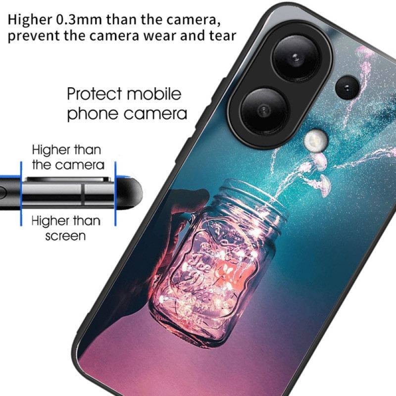 Mobiltelefon Tokok Xiaomi Redmi Note 13 4g Medúza Üvegben