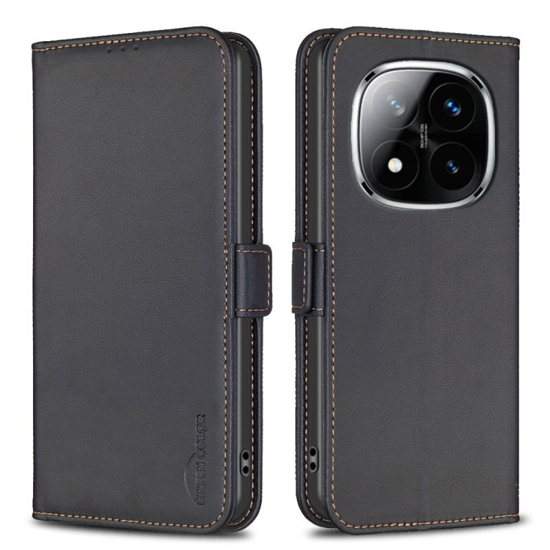 Bőrtok Xiaomi Redmi Note 14 Pro 5g Binfen Color Bőrhatású