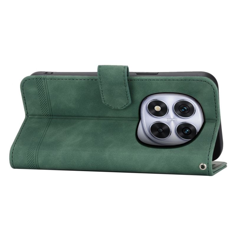 Bőrtok Xiaomi Redmi Note 14 Pro 5g Dierfeng