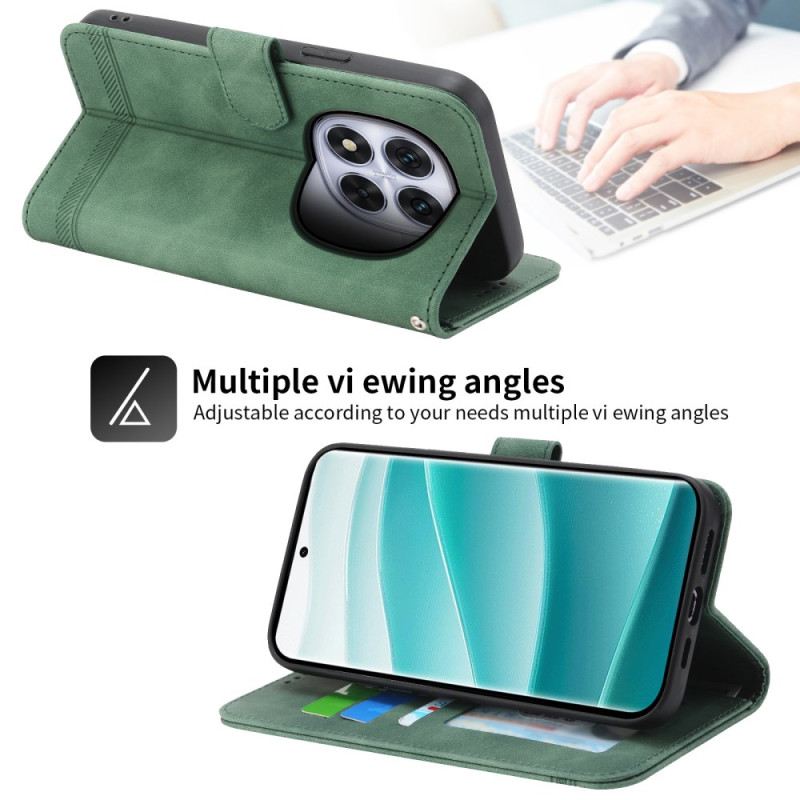 Bőrtok Xiaomi Redmi Note 14 Pro 5g Dierfeng