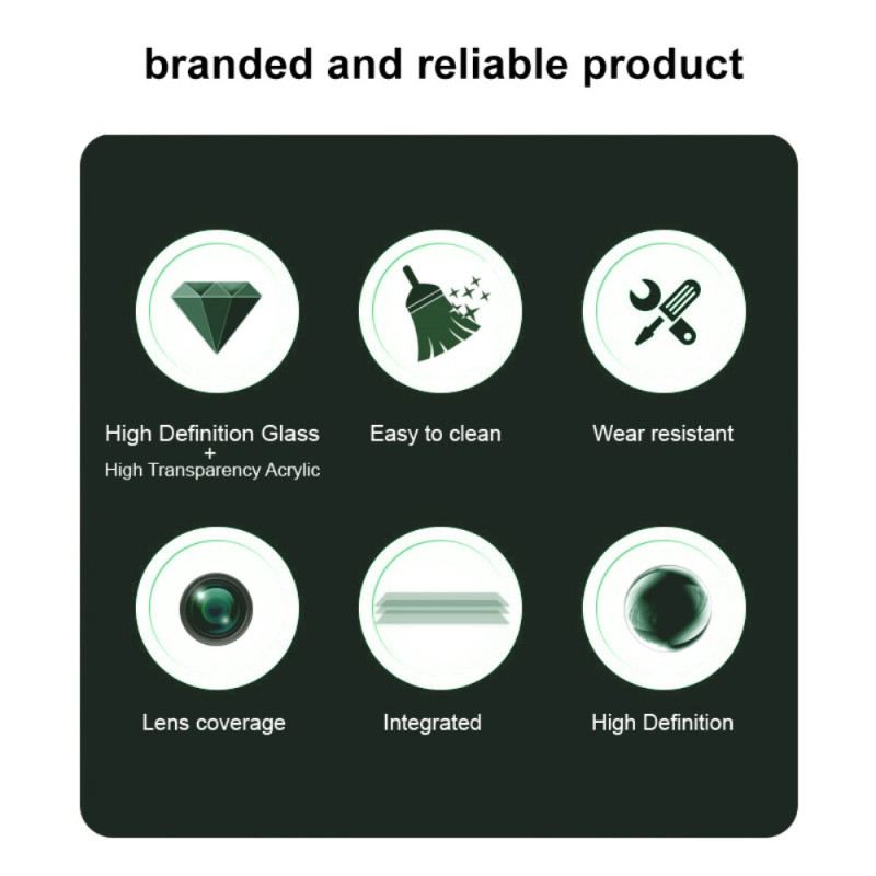 Edzett Üveg Lencsevédő Xiaomi Redmi Note 14 Pro 5g / Poco X7 Készülékekhez