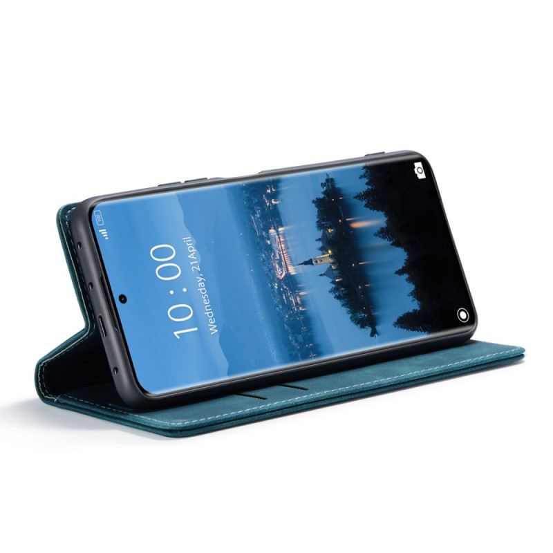 Fliptok Xiaomi Redmi Note 14 Pro 5g Caseme Velúr Hatású