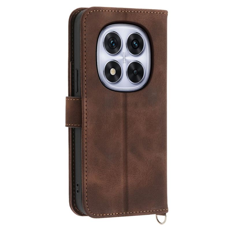 Fliptok Xiaomi Redmi Note 14 Pro 5g Csipkeminta Pánttal És Vállpánttal