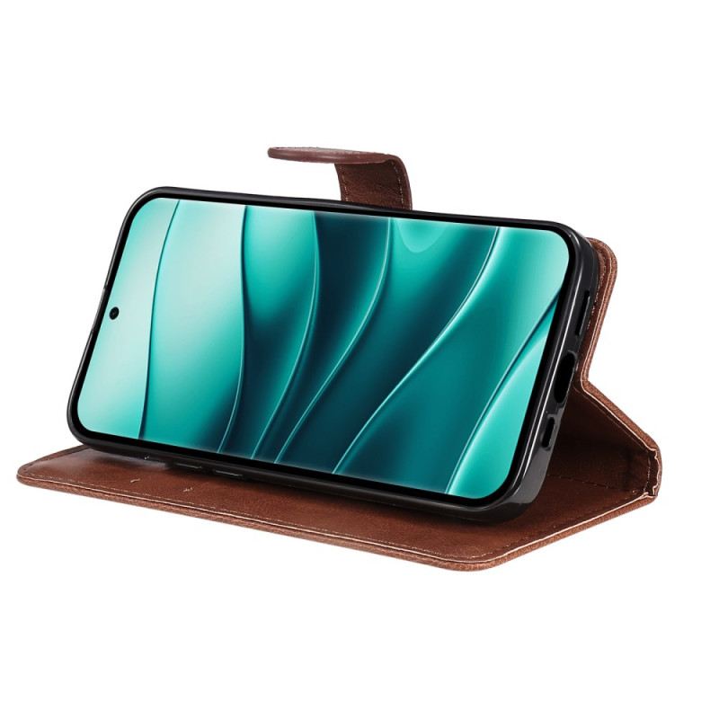 Fliptok Xiaomi Redmi Note 14 Pro 5g Egyszínű Műbőr