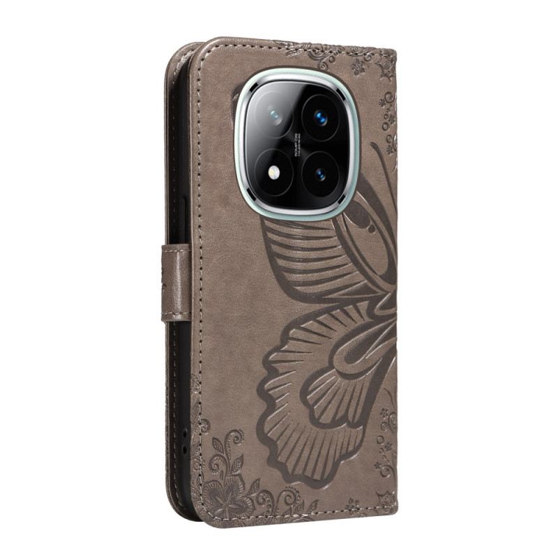 Fliptok Xiaomi Redmi Note 14 Pro 5g Grafikus Pillangó