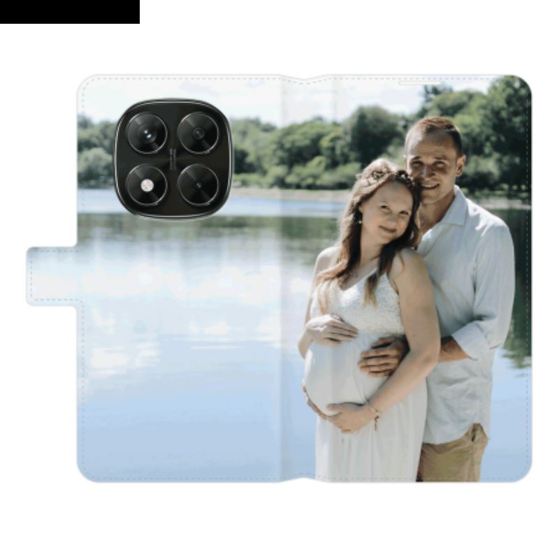 Kinyitható Bőrtok Xiaomi Redmi Note 14 Pro 5g Egyedi