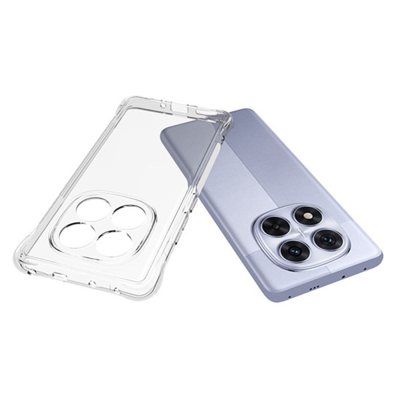 Telefontok Xiaomi Redmi Note 14 Pro 5g Átlátszó Csúszásmentes