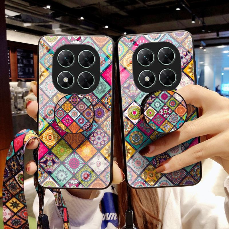 Telefontok Xiaomi Redmi Note 14 Pro 5g Foltvarrott Szíj És Gyűrűtartó