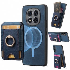 Tok Xiaomi Redmi Note 14 Pro 5g Mágneses Kártyatartó Függőleges Fedéllel