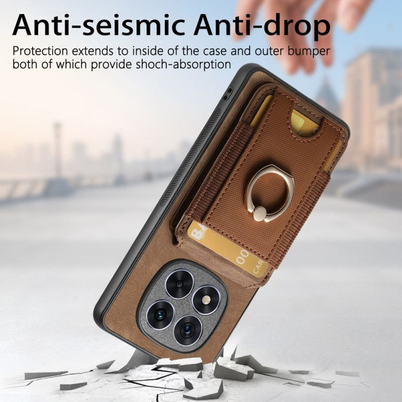 Tok Xiaomi Redmi Note 14 Pro 5g Mágneses Kártyatartó Függőleges Fedéllel