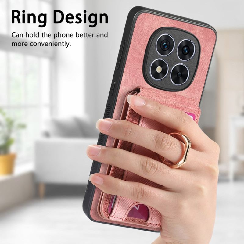 Tok Xiaomi Redmi Note 14 Pro 5g Mágneses Kártyatartó Függőleges Fedéllel