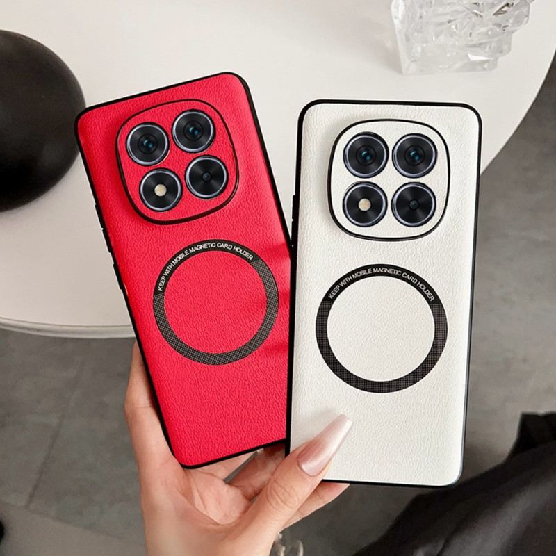 Tok Xiaomi Redmi Note 14 Pro 5g Magsafe-kompatibilis Bőrhatású