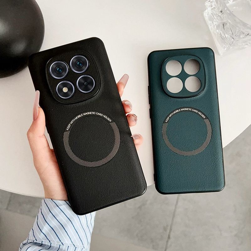 Tok Xiaomi Redmi Note 14 Pro 5g Magsafe-kompatibilis Bőrhatású