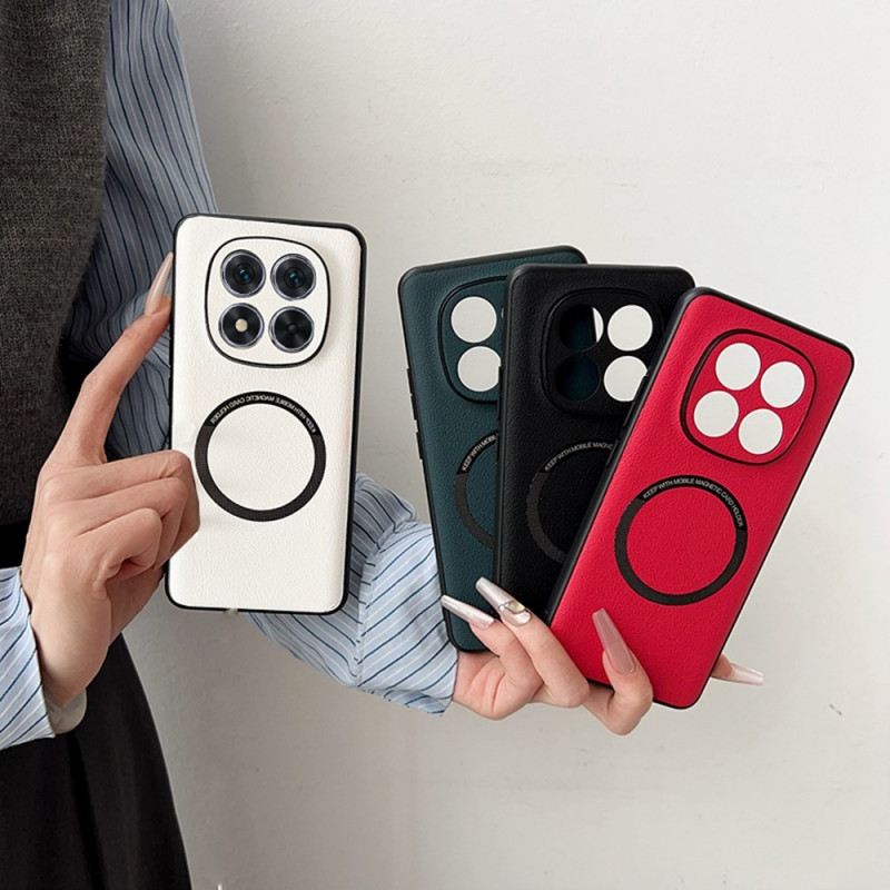 Tok Xiaomi Redmi Note 14 Pro 5g Magsafe-kompatibilis Bőrhatású